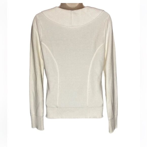 WHBM Ruffle Cardigan. Size Small - Picture 2 of 5